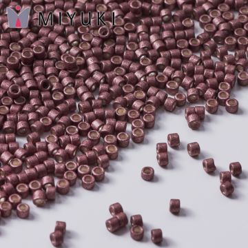 Koraliki Miyuki Delica 11/0 Galvanized Matte Berry