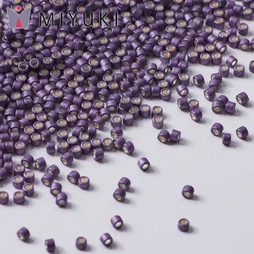 Koraliki Miyuki Delica 11/0 Galvanized Matte Eggplant