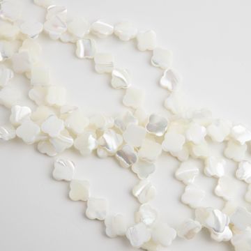 Masa perłowa opalizująca koniczyna marokańska 10mm