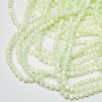 Masa perłowa kulka opalizująca seledynowa 5mm
