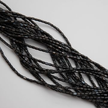 Masa perłowa walec gładki grafitowa 3,5x5mm