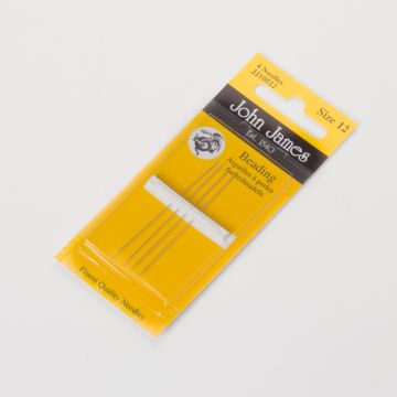 Igły do nawlekania koralików "12 John James