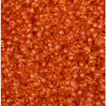 Koraliki NihBeads 12/0 Inside-Color Topaz/ Apricot Line