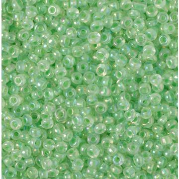 Koraliki NihBeads 12/0 Inside-Color Rainbow Crystal/ Sea Foam Line