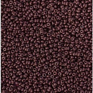 Koraliki NihBeads 12/0 Metallic Frosted Nutmeg