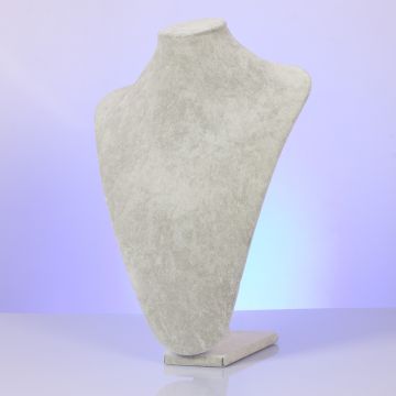 Ekspozytor na naszyjnik szary 37x28cm