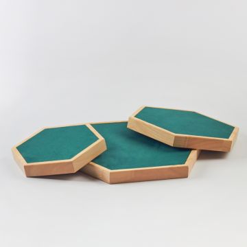 Ekspozytor 3 heksagony 16,5-27cm