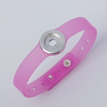 Bransoletka Kaleidoskop różowa 10x210mm