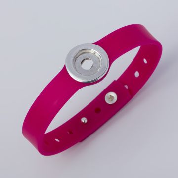 Bransoletka Kaleidoskop fuksja 10x210mm