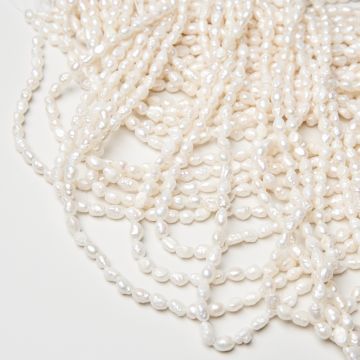 Perły naturalne hodowlane nugget 4-5mm