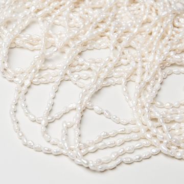 Perły naturalne hodowlane nugget 3-4mm