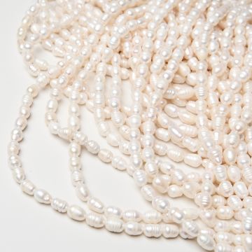 Perły naturalne hodowlane rice 7-8mm