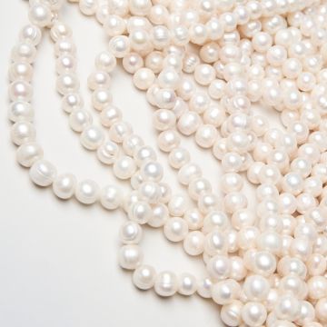 Perły naturalne hodowlane rice 8-9mm
