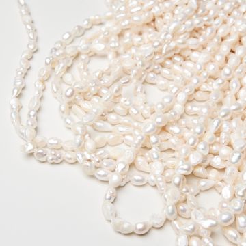 Perły naturalne hodowlane nugget 7-8mm