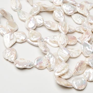 Perły naturalne hodowlane łezki 13-18mm