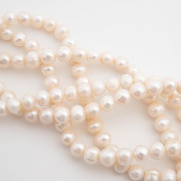 Perły hodowlane słodkowodne round 9-11mm
