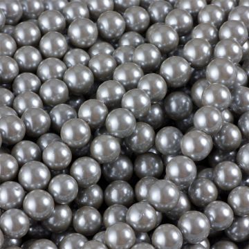 Perły seashell szare 8mm