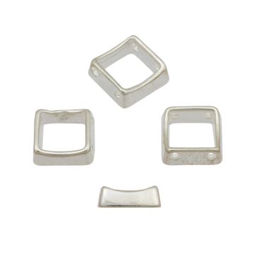 Kwadrat ozdobny z dziurkami 11mm