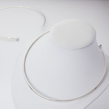 Baza naszyjnika z kuleczkami 15.5cm