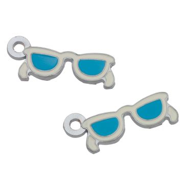 Zawieszka okulary niebieskie 30mm