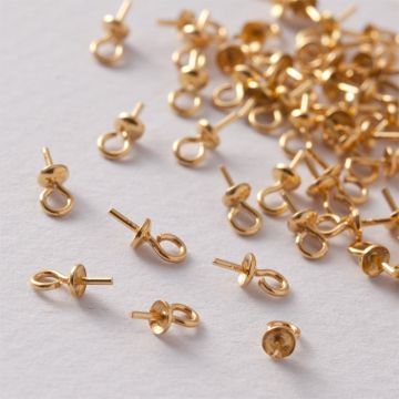 Srebrna krawatka prosta AG925 pozłacana 3mm