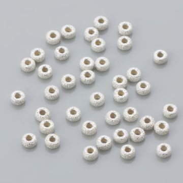 Srebrne oponki diamentowe AG925 3mm