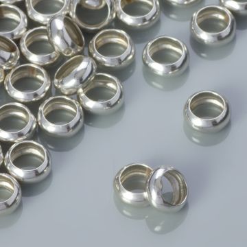 Srebrna przekładka pierścień AG925 6mm