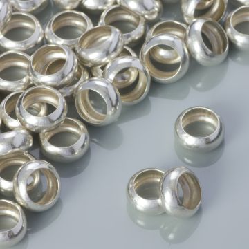 Srebrna przekładka pierścień AG925 8mm