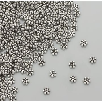 Srebrna przekładka kwiatek bali AG925 3mm