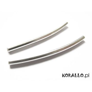 Srebrne rurki łuk AG925 1,5mmx2,5cm
