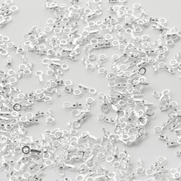 Srebrne końcówki zaciskowe do linek AG925 0,5mm