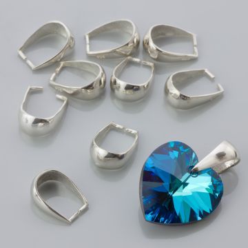 Srebrna krawatka duża, AG925 11mm