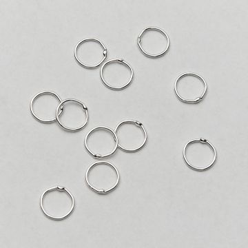 Srebrne kółko lutowane AG925 6,5x0,6mm