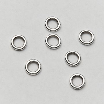 Srebrne kółko lutowane AG925 5x1mm