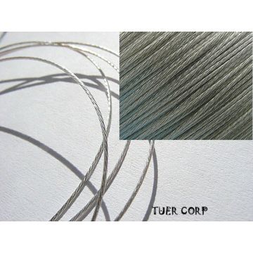 Srebrna linka skręcana  AG925 0,45mm