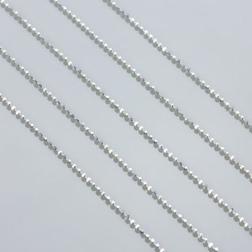 Łańcuszek bulion diamentowany srebrny AG925 1,2mm