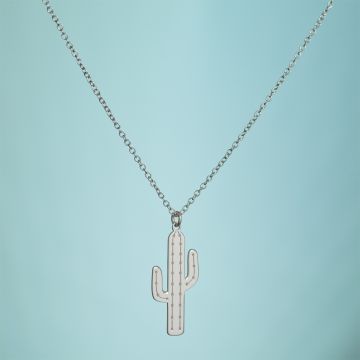 Srebrny rodowany naszyjnik Cziczimeków, AG925 44cm Srebrny rodowany naszyjnik Cziczimeków, AG925 44cm