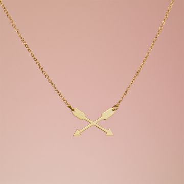 Srebrny pozłacany naszyjnik Wichasha, AG925 44cm Srebrny pozłacany naszyjnik Wichasha, AG925 44cm