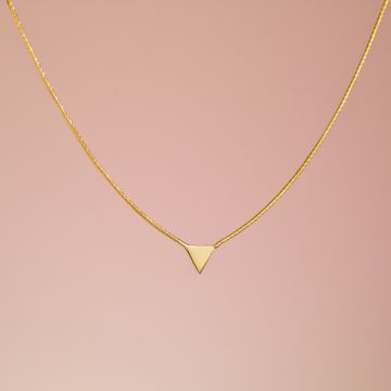 Srebrny, pozłacany naszyjnik Chikala, AG925 45cm Srebrny, pozłacany naszyjnik Chikala, AG925 45cm