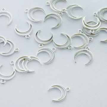 Srebrna zawieszka róg obfitości wycięty AG925 14 mm