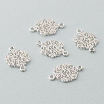 Rozgałęźnik ażurowy mandala 1 AG925 17x11mm