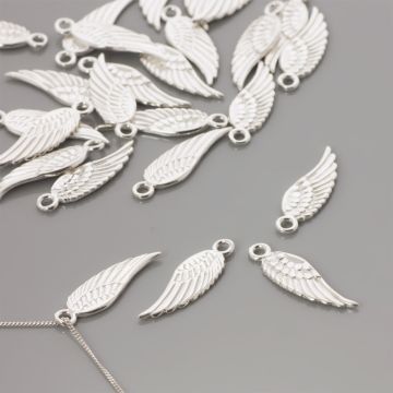 Srebrna zawieszka skrzydło 24x8mm AG925