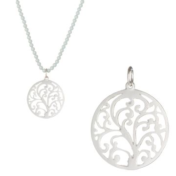 Srebrna zawieszka drzewo 29mm AG925