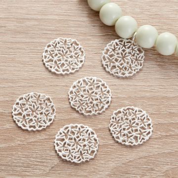 Srebrna zawieszka kwiatki 19,5mm AG925