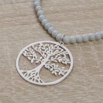 Srebrna zawieszka drzewo rodziny 33,5mm AG925