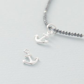 Srebrna zawieszka kotwica AG925 13x10mm