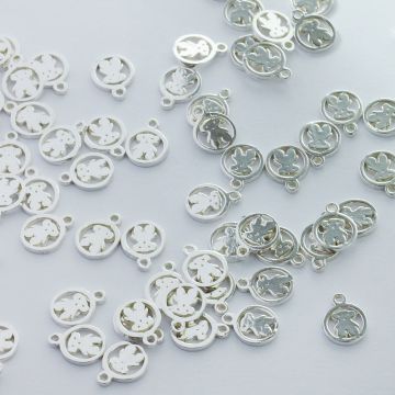 Srebrna zawieszka misiu AG925 7mm