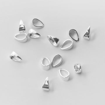 Srebrna krawatka zwężana gładka AG925 8mm