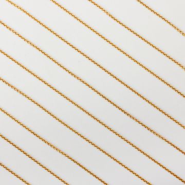 Łańcuszek rolo drobny GOLDFILLED AU585 1mm