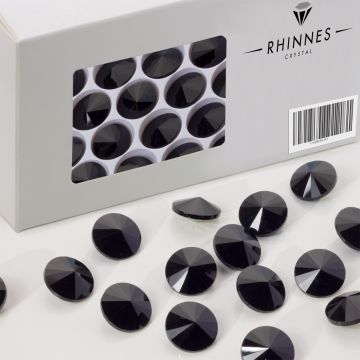 Rhinnes rivoli stone 14mm jet